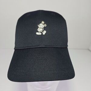 Disney Parks Mickey Mouse Nike Legacy91 Golf Dri Fit Black Adult Unisex Hat NWOT
